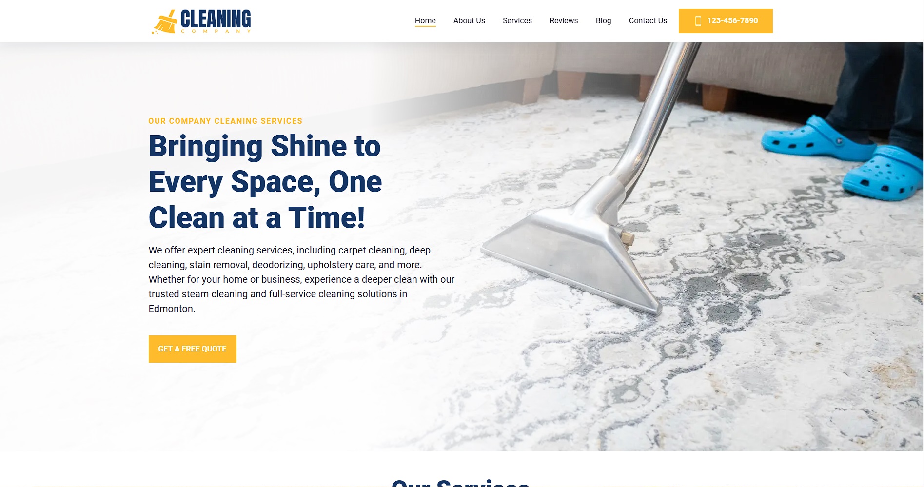 Cleaning Service Preview